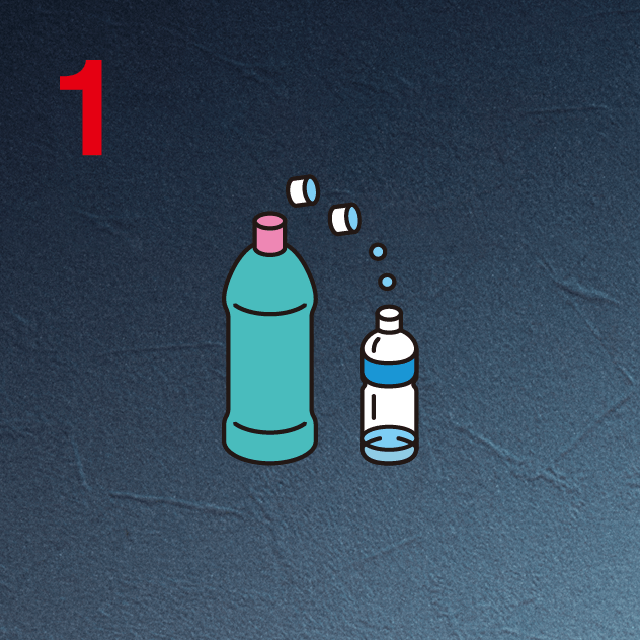 1: 塩素系消毒液のつくり方