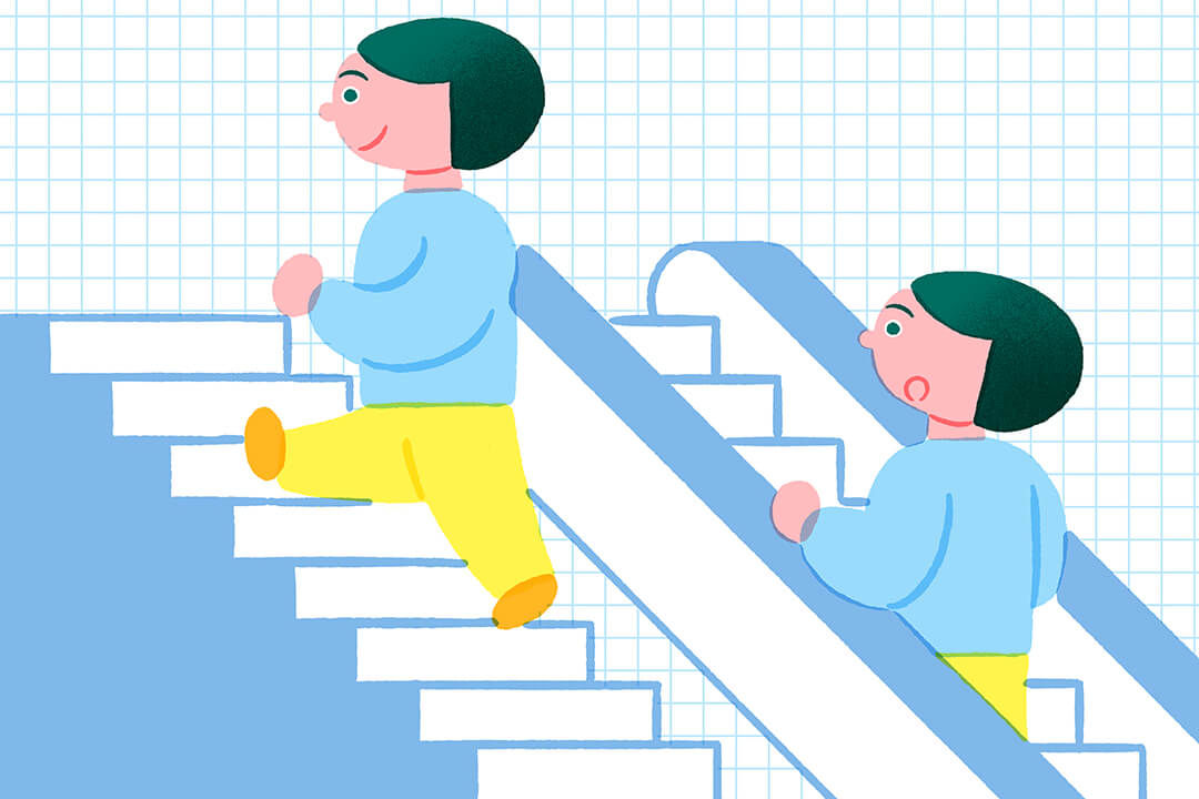 日常的に運動習慣を取り入れましょう